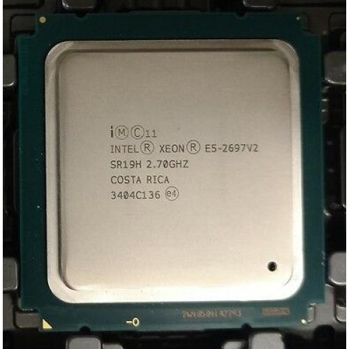 Intel Xeon E5-2697v2 - 12 Core 24 Threads 30M Cache 95