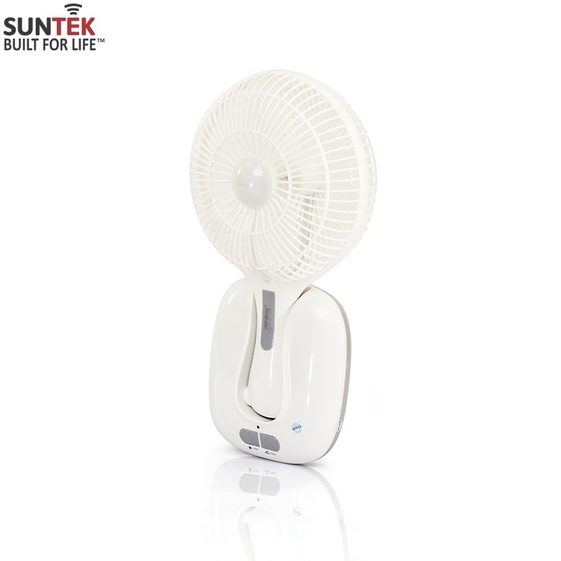 Combo Quạt sạc kiêm PIN sạc dự phòng SUNTEK KM-F0166+Đèn tích điện SUNTEK KM-7713