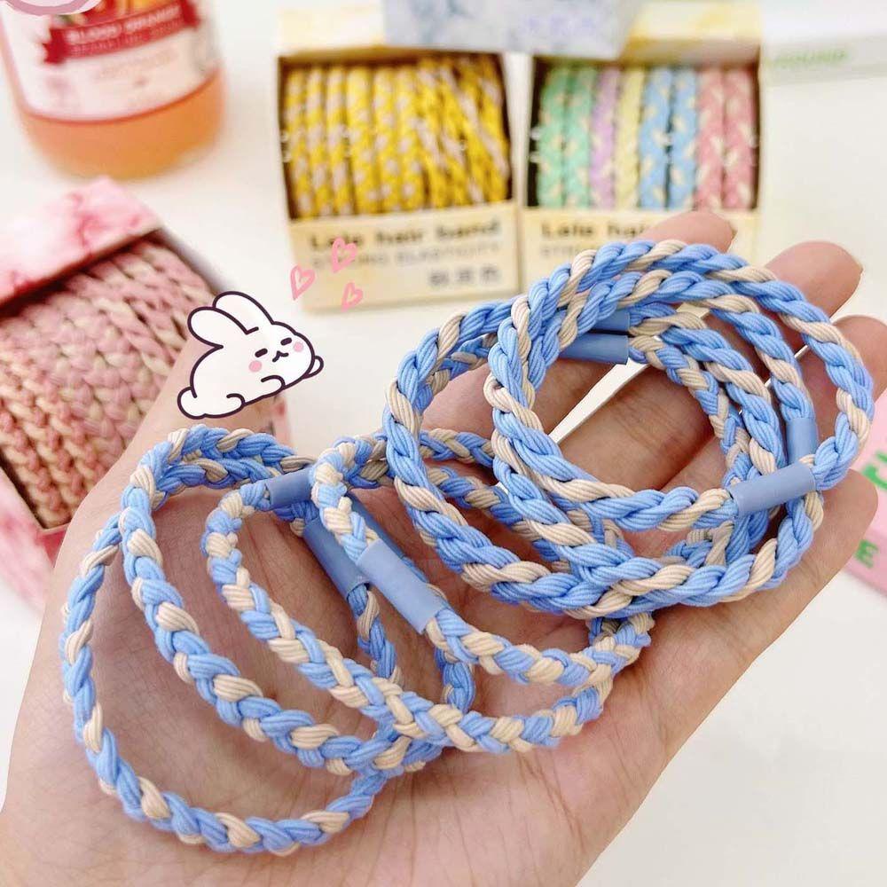 JARRED Dây Cột Tóc Cao Su Co Giãn Nhiều Màu Sắc Cho Nữ