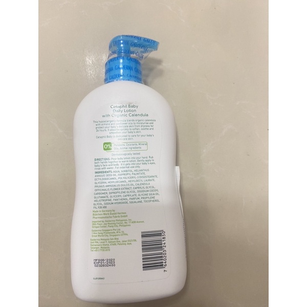 Sữa dưỡng da hằng ngày Cetaphil Baby Daily Lotion 400ml