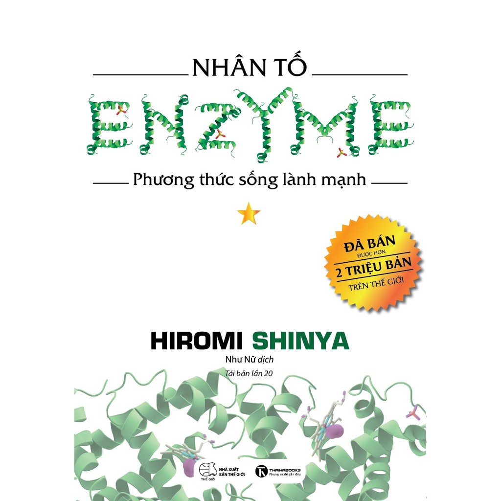 Sách - Nhân Tố Enzyme - Phương Thức Sống Lành Mạnh (Tái Bản 2019) [Thái Hà Books]