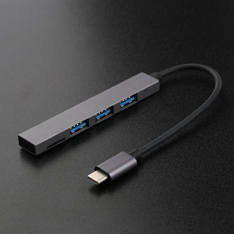 Cáp chuyển Type-C Sang 4 cổng USB 3.0 Cho Macbook