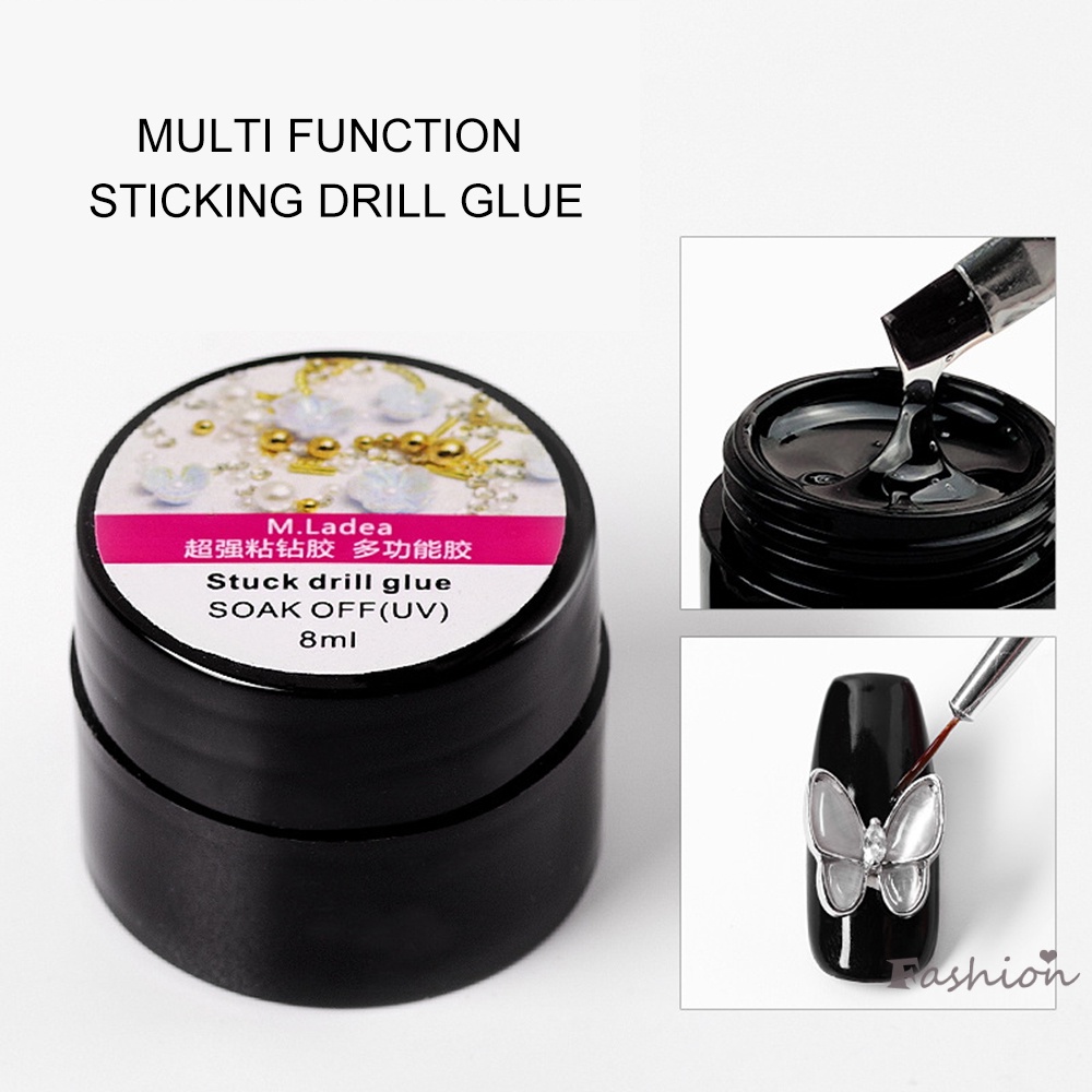 Keo Dán Gel UV Đính Đá Trang Trí Móng Tay / Nhà Ở