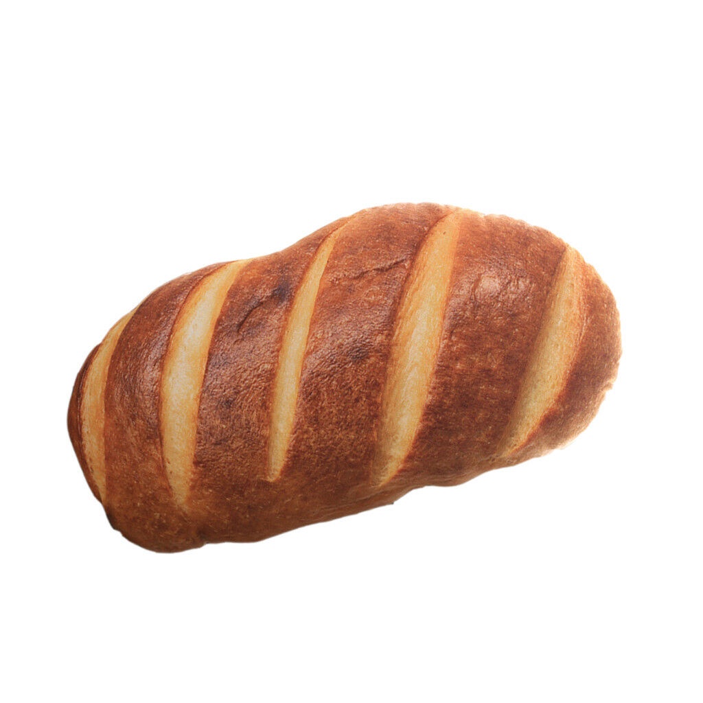 Đồ chơi nhồi bông thiết kế hình ổ bánh mì mềm mại có thể tháo rời và giặt được