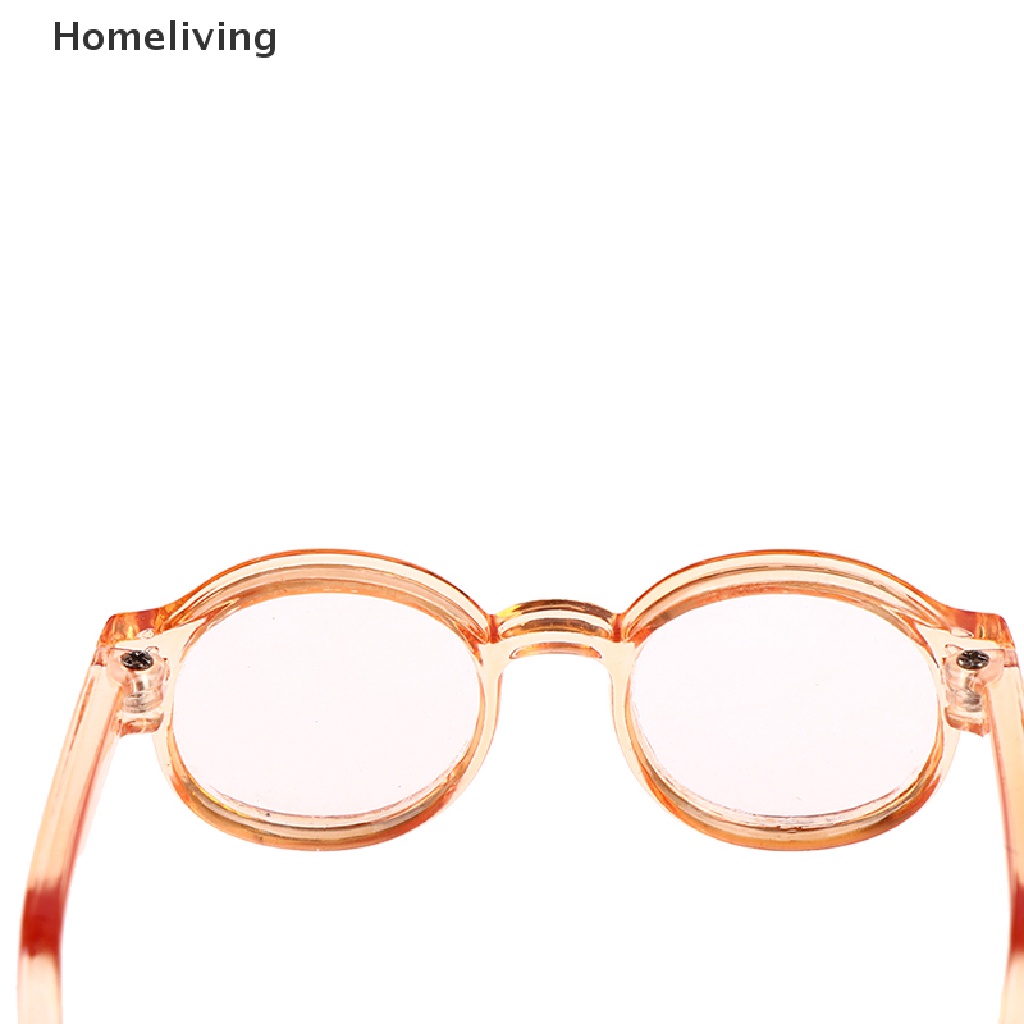 Mắt Kính Gọng Tròn 6.5 / 9.5cm Cho Búp Bê