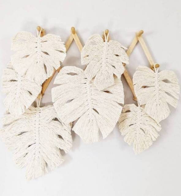 Macrame Monstera Leaf | BigBuy360 - bigbuy360.vn