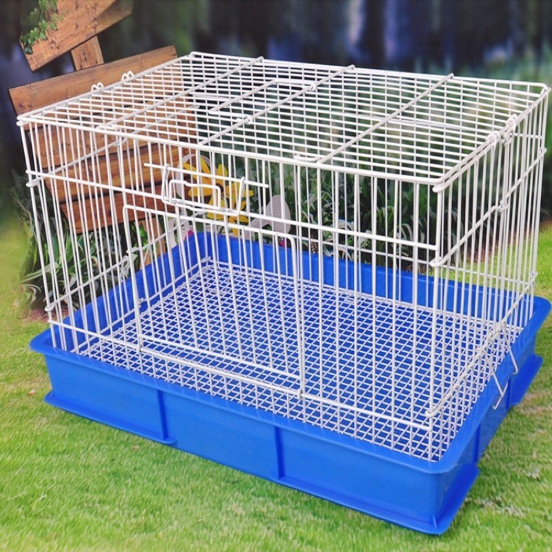 [ TẶNG MÁNG CỎ ] lồng sắt nhúng nhựa Jessie chuyên dụng cho thỏ bọ sóc bắc mỹ