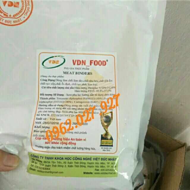 Phu gia tao cứng,chắc cho giò chả- chả lụa MEAT BINDER/ PIM A9