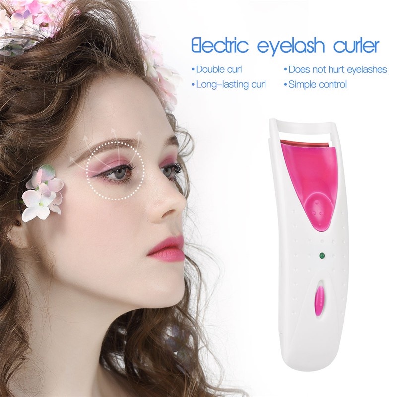 Kẹp Bấm Mi Siêu Tốc 15s Dùng Nhiệt Uốn Cong Cho Làn Mi Quyến Rũ Tinh Tế Sang Trọng (màu ngẫu nhiên)