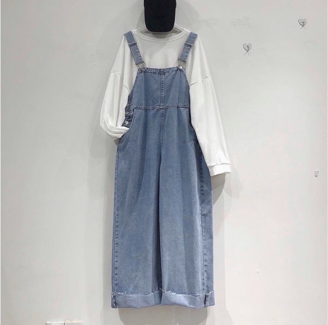 [Mã FADIRECT20 giảm 20K đơn 150K] QUẦN YẾM JEAN NÚT GÀI ỐNG SUÔNG ULZZANG | BigBuy360 - bigbuy360.vn