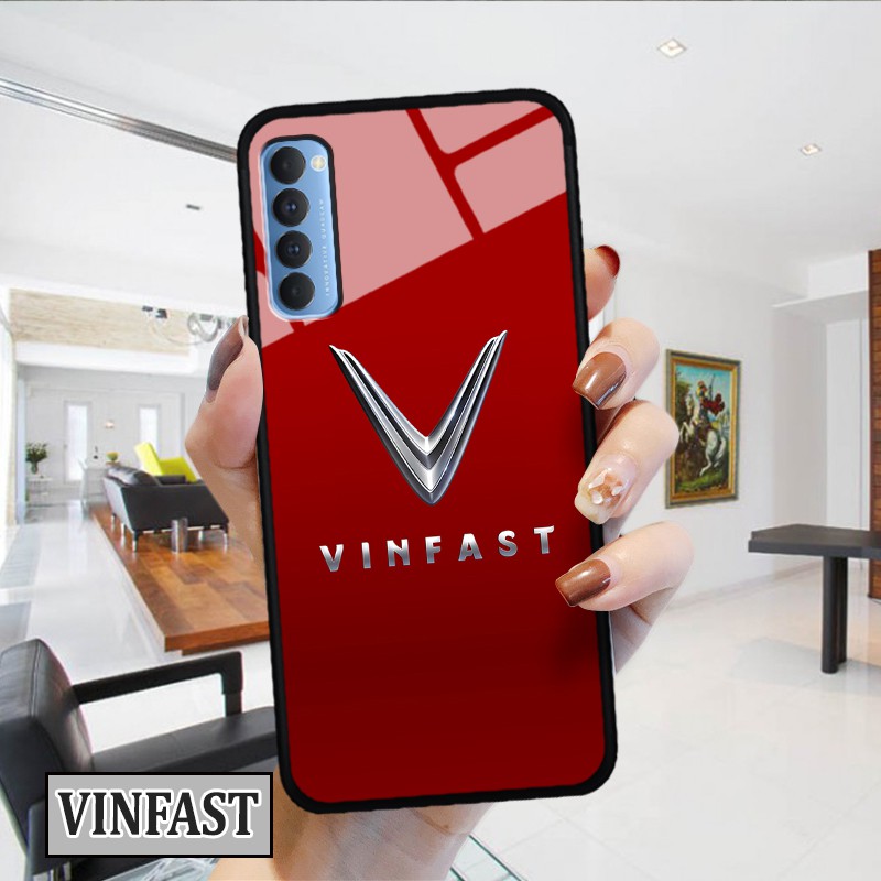 Ốp lưng Oppo Reno 4 Pro-in logo hãng xe ô tô