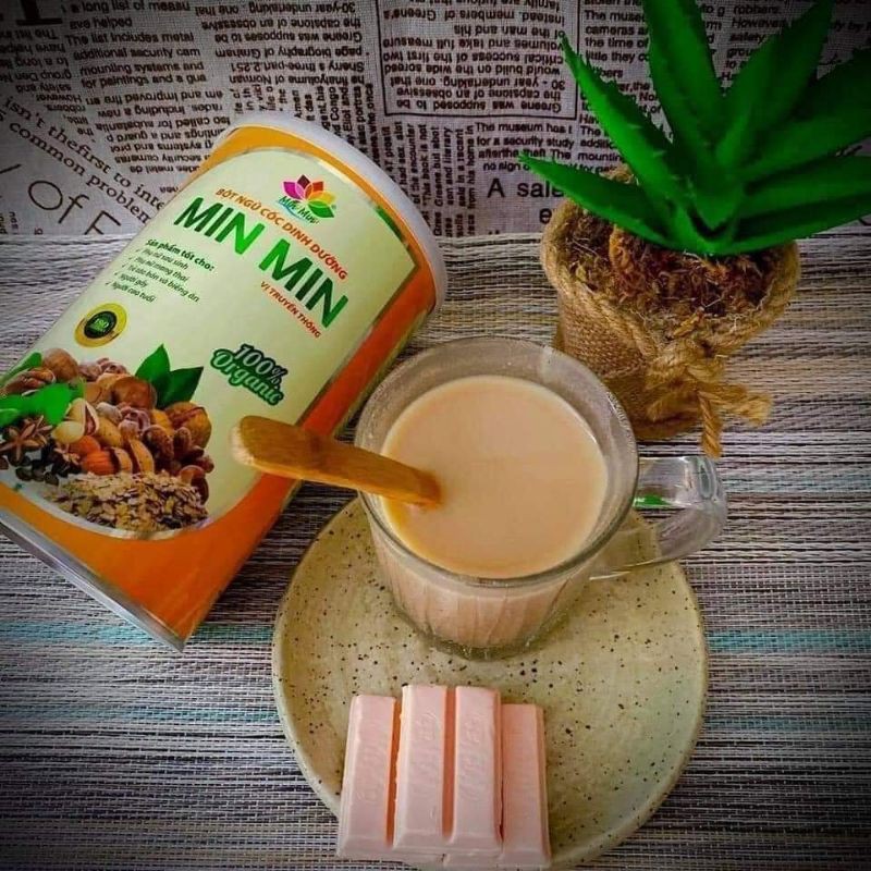 10 HỘP NGŨ CỐC LỢI SỮA MIN MIN GIÁ SỈ