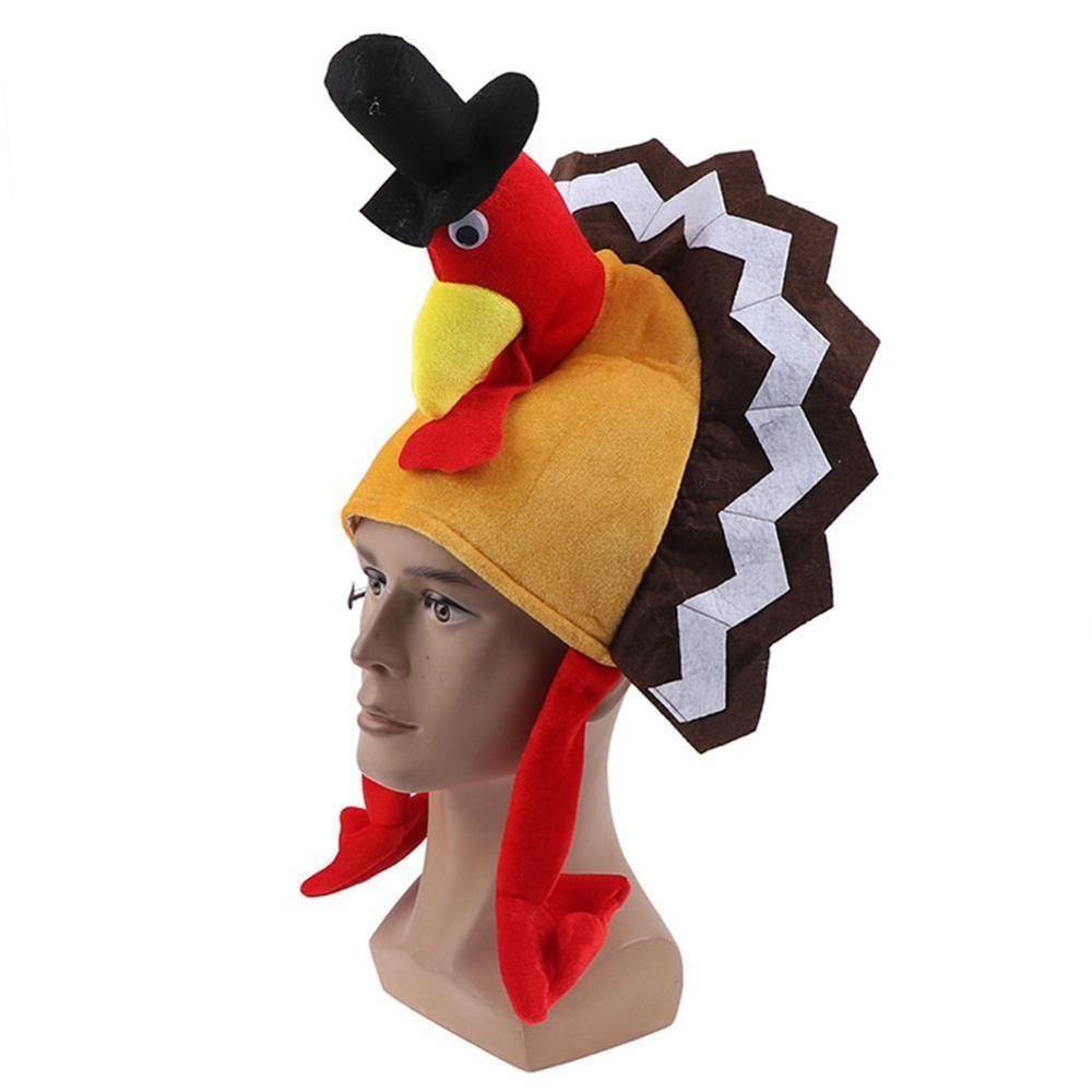 Augustina Mũ Mềm Mại Hình Chân Gà Sáng Tạo Cho Lễ Tạ Ơn Ngày Lễ Tạ Ơn