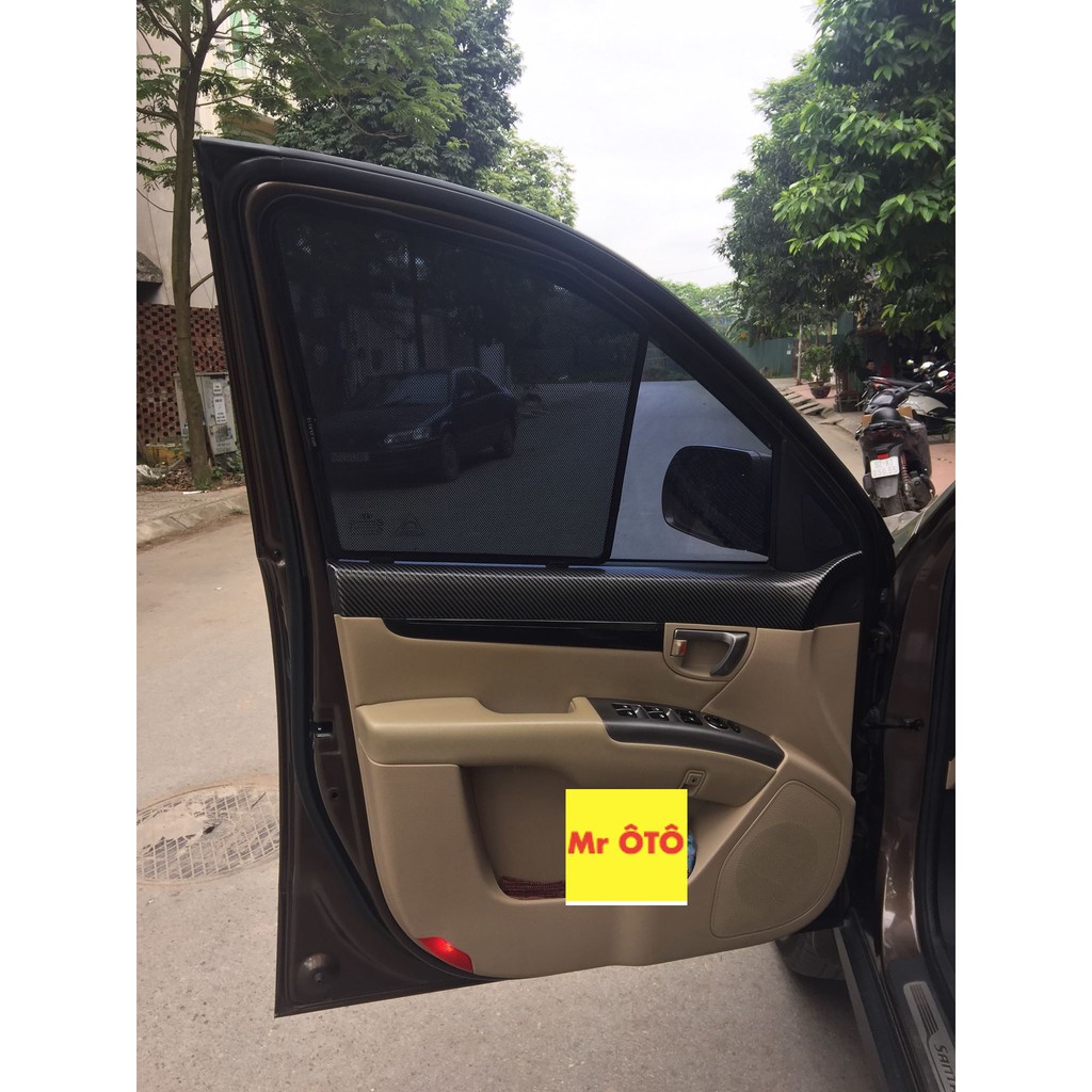 Rèm Che Nắng  Xe Hyundai Santafe 2008-2014 chống UV Hàng Loại 1 MR.ÔTÔ -Bảo Hành 2 Năm