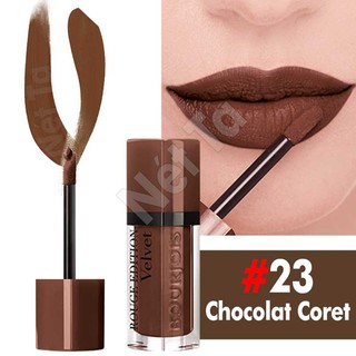 Son kem Bourjois Velvet màu đẹp tự nhiên, son mỏng nhẹ và lâu trôi