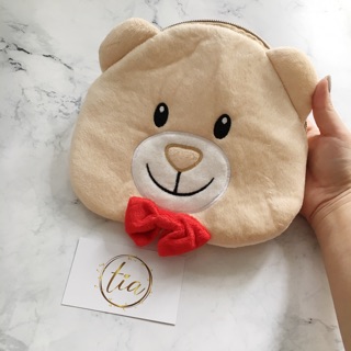 Túi đựng đồ makeup hình con gấu Shilla