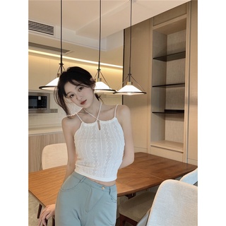 Áo 2 dây yếm dệt kim