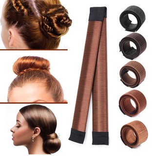 Magic Dụng Cụ Tạo Kiểu Tóc Đa Chức Năng Tóc Donut Bé Gái Phụ Kiện Tóc Twister DIY Dụng Cụ Bun Maker