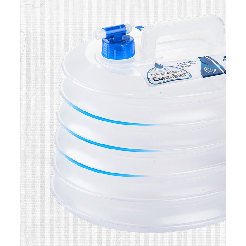 Bình đựng nước dã ngoại gấp gọn, can đựng nước, thùng đựng nước du lịch dã ngoại Naturehike NH14S002-T