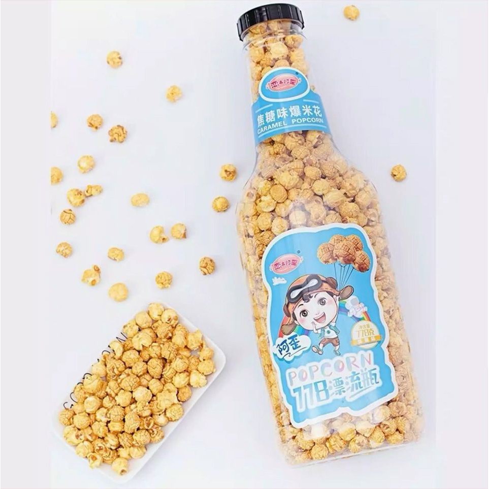 Bỏng Ngô Chai Khổng Lồ SALE Sỉ/Lẻ  Bắp Rang Bơ Siêu To-ViettrungQuan