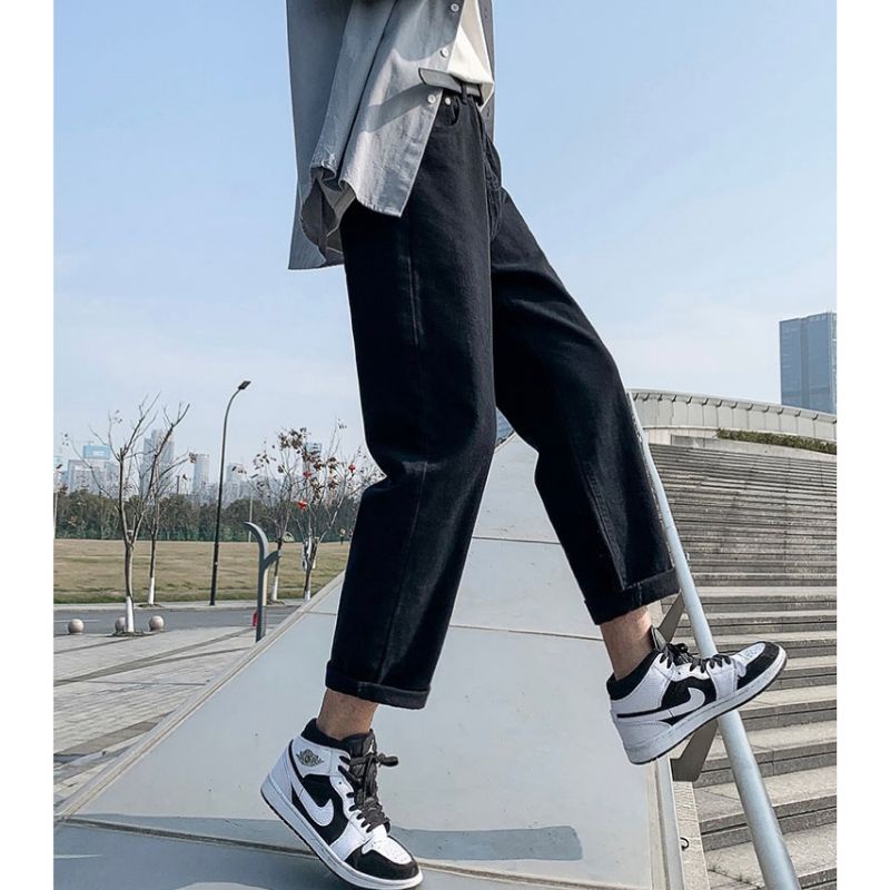 Quần jean nam, nữ, baggy, ống suông rộng,Top xu hướng 2021