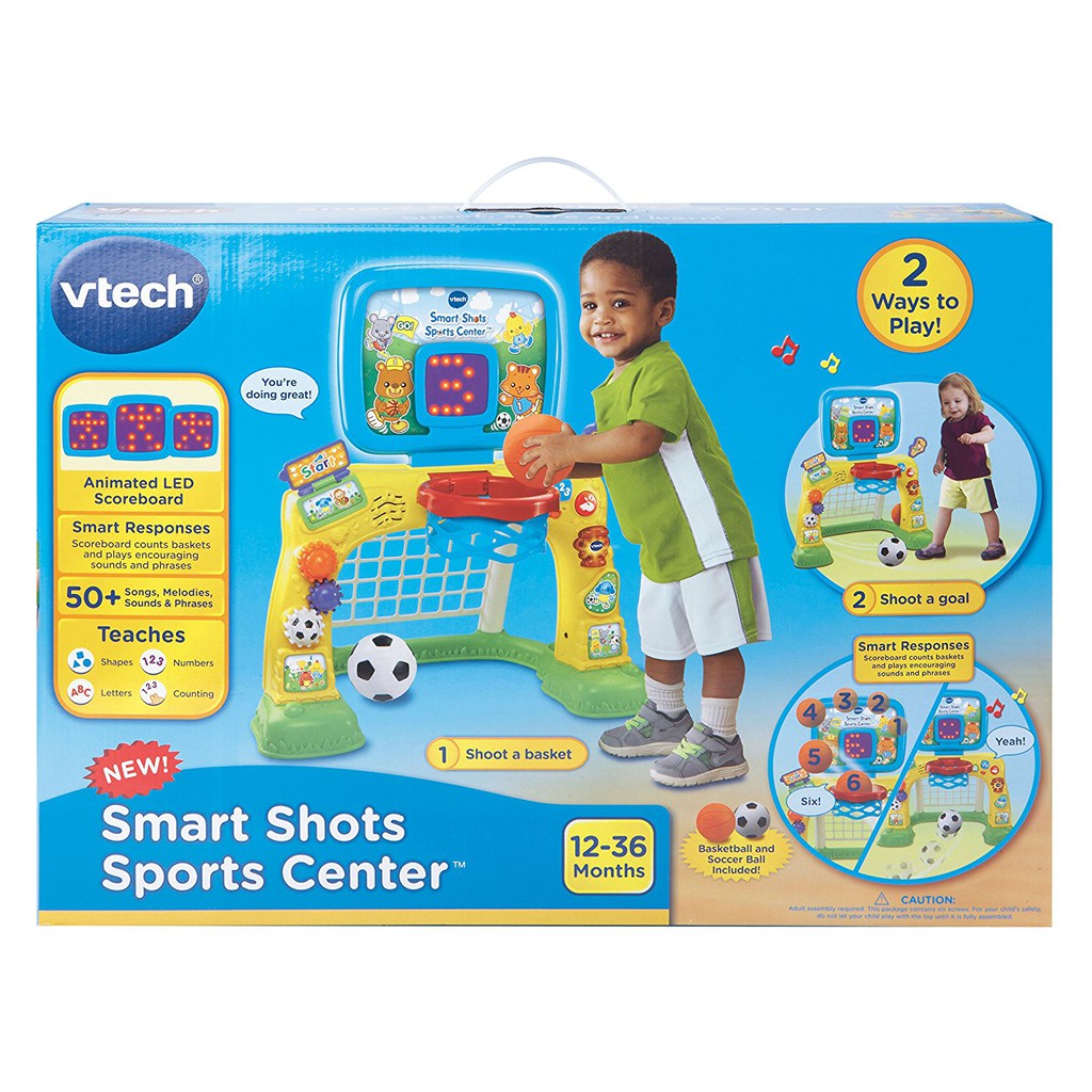 Trung tâm thể thao 2 trong 1 Vtech Sports Centre cho trẻ từ 1-3 tuổi