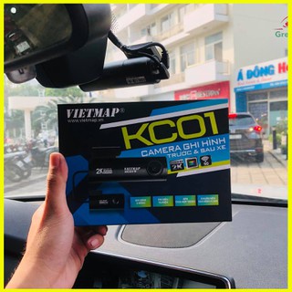 VIETMAP KC01 v.2 Camera hành trình Cảnh Báo Giao Thông ver 2.0 Cảm biến 2K Sony Starvis - Hàng chính hãng