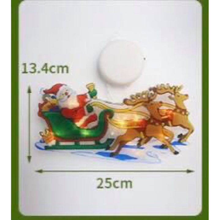 Đèn led trang trí Giáng Sinh.