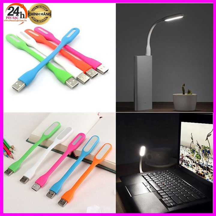 PS24. Đèn led mini USB siêu sáng cắm nguồn cục sạc điện thoại, laptop, sạc dự phòng