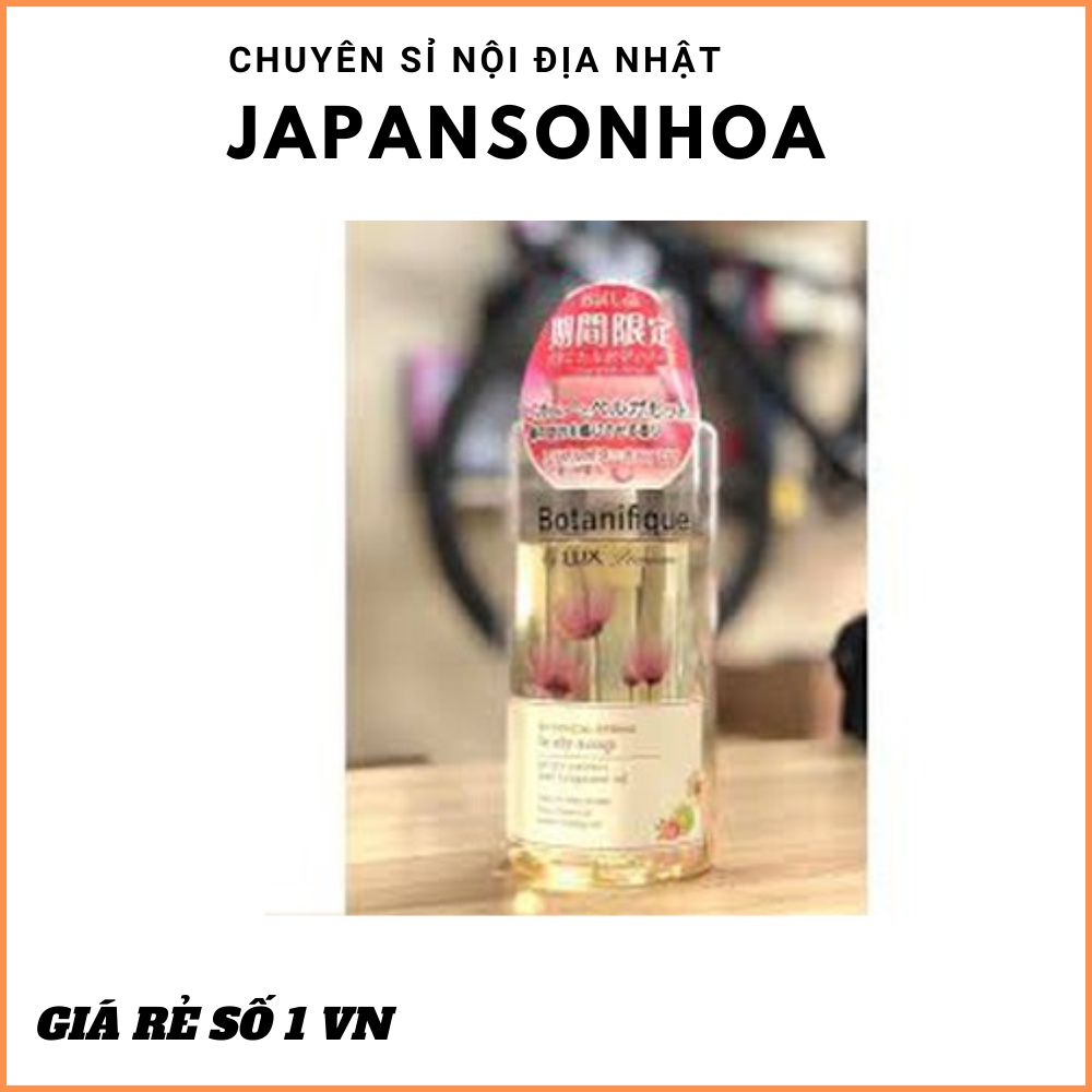 Sữa tắm LUX Botanifique Premium chiết xuất hoa mẫu đơn, tinh dầu cam chanh 390gCHÍNH HÃNG Kết cấu thoáng mát nhẹ
