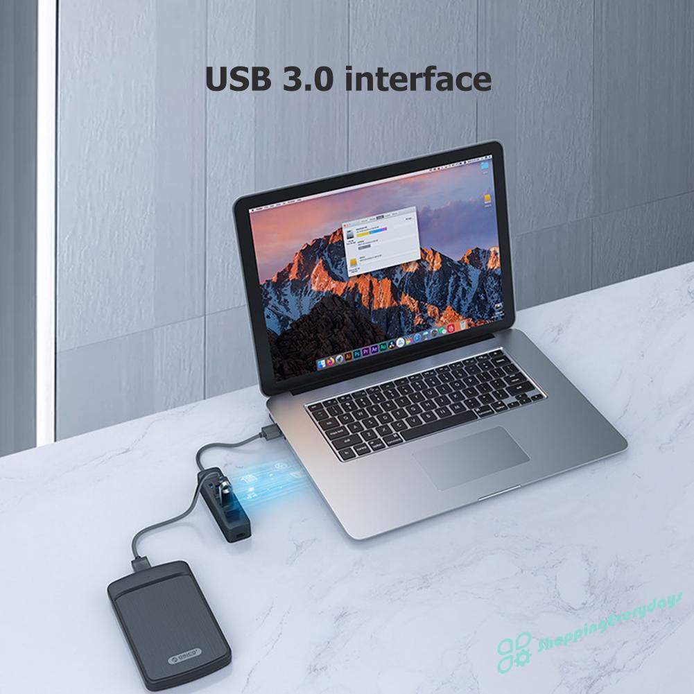 Thiết Bị Chia 4 Cổng Usb 3.0 Orico Twu3-4A Tốc Độ Cao