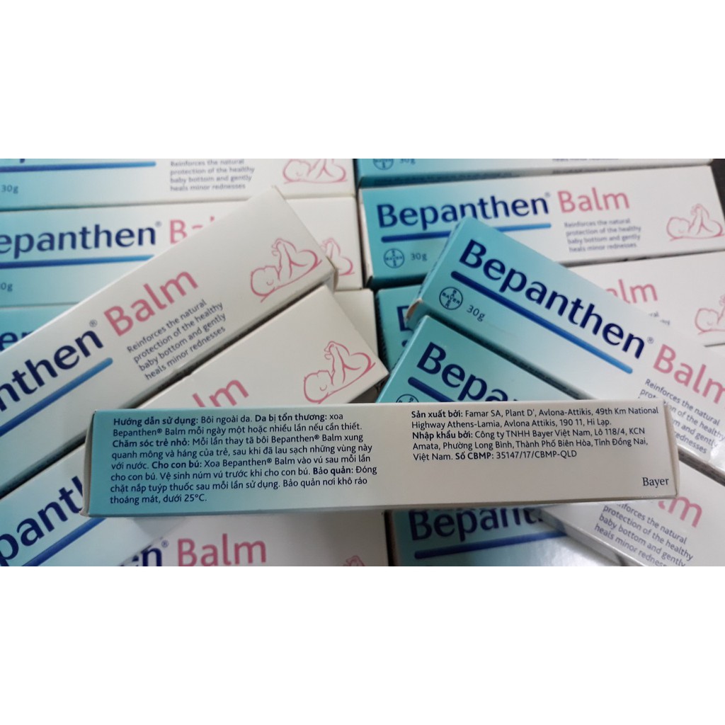 [Mã 267FMCGSALE giảm 8% đơn 500K] Kem hăm Bepanthen