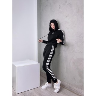 | Ảnh Thật | Áo Hoodies Das Dáng Croptop Basic