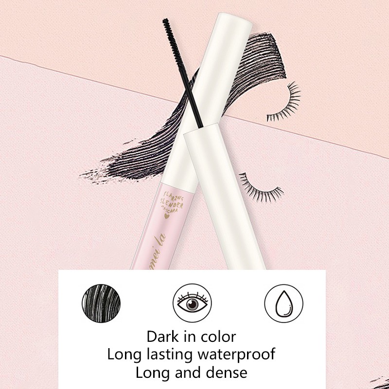 Mascara LAMEILA kháng nước lâu trôi màu đen tự nhiên chuốt cong dài mi 15g
