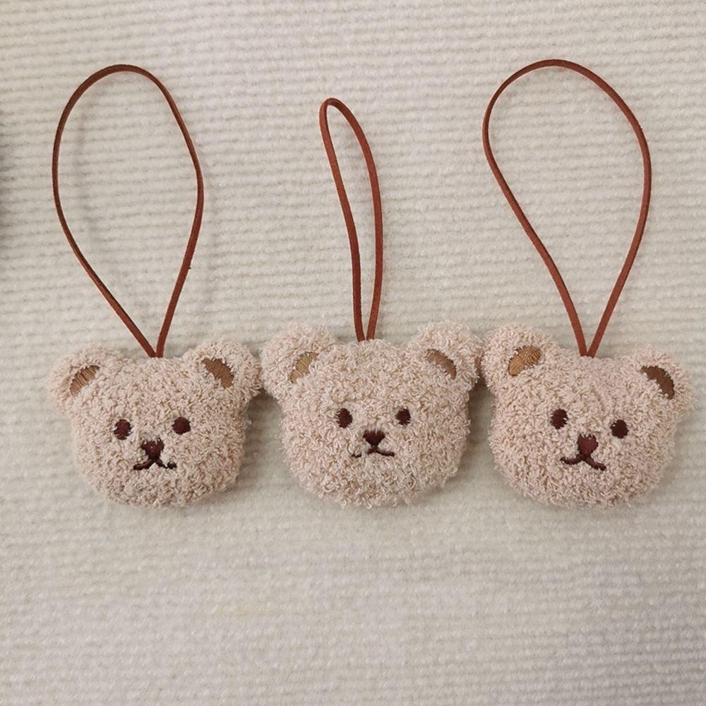 Móc Khóa Hình Gấu Bông Bằng Cotton PP Dễ Thương