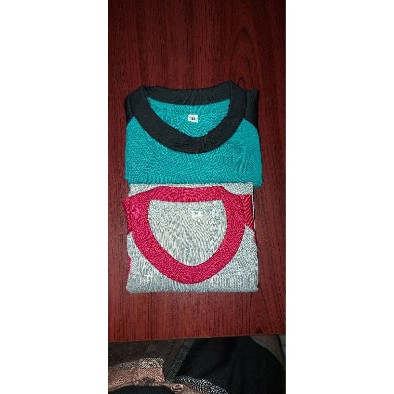 Áo thun raglan có thể 2 kích thước cho trẻ em (Màu lựa chọn)