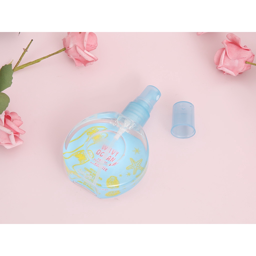 Nước Hoa Hương Lưu Ly Gatsby Pucelle Wavy Ocean Phong Cách Cá Tính Cuốn Hút