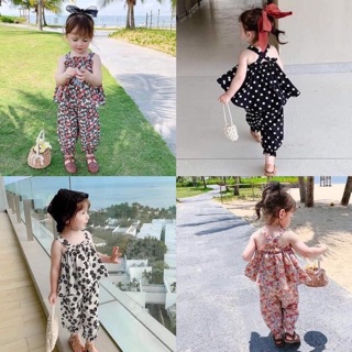 Bộ bé gái chất đũi hàng đẹp
