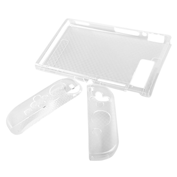 Ốp lưng chất liệu cao cấp TPU dẻo cho thân máy và case TPU dẻo của Joy-Con cho máy Nintendo Switch V1/V2/OLED