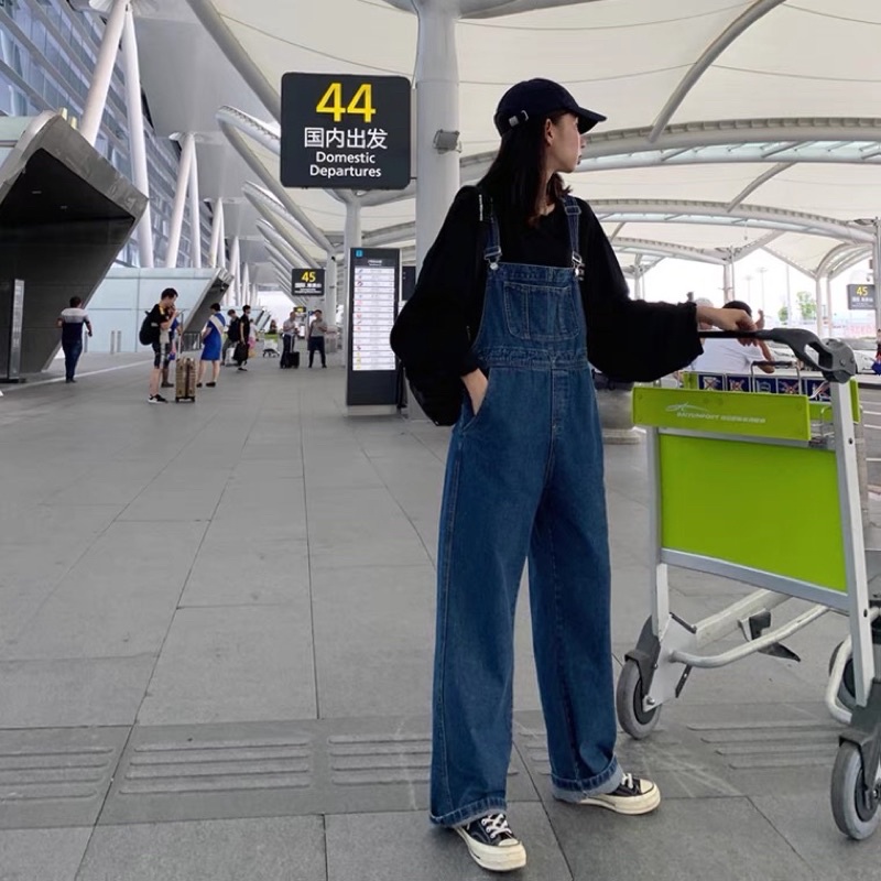 Quần yếm jeans bigsize hàng order