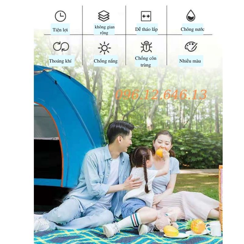 💥Lều cắm trại picnic 2 lớp 💥 , đi phượt, du lịch dã ngoại chống thấm ngủ ngon hòa mình vào thiên nhiên, lều cắm trại | BigBuy360 - bigbuy360.vn