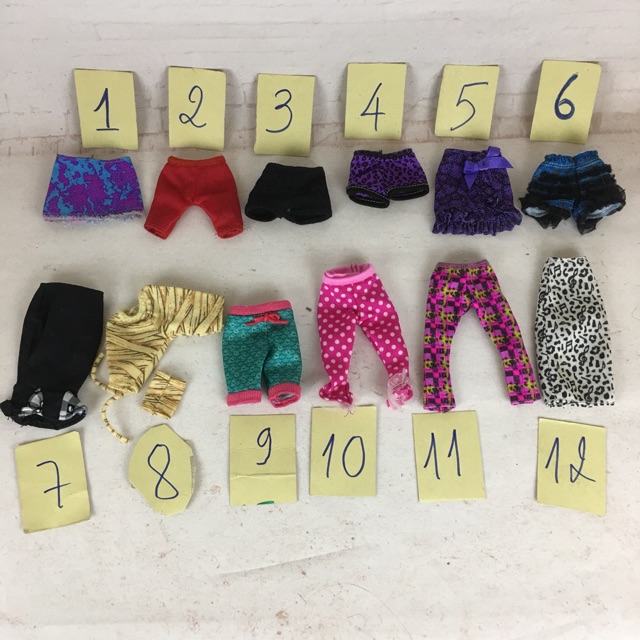 QA M- Quần áo búp bê quái vật MH