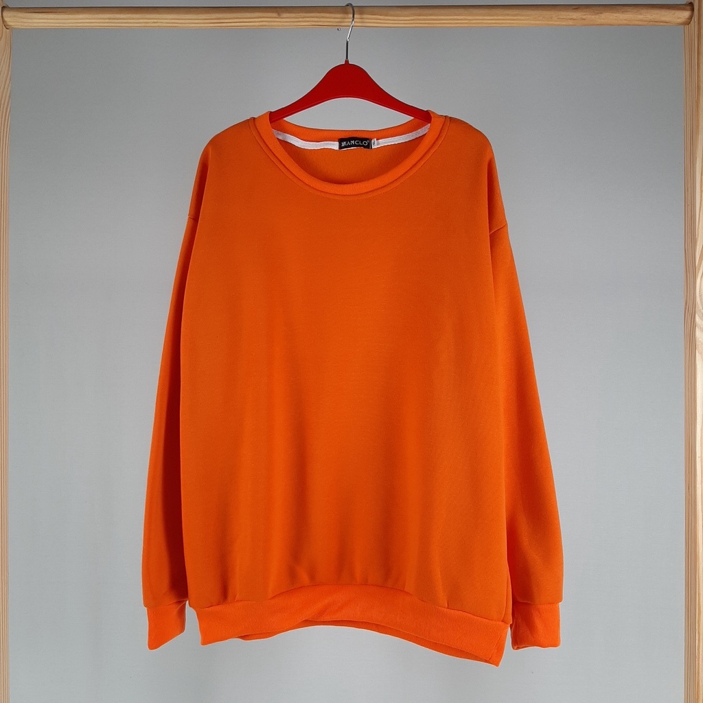 Áo SWEATER nỉ BASIC SAM CLO - Áo khoác thu đông tay dài freesize form rộng nam nữ unisex long sleeve TRƠN | BigBuy360 - bigbuy360.vn