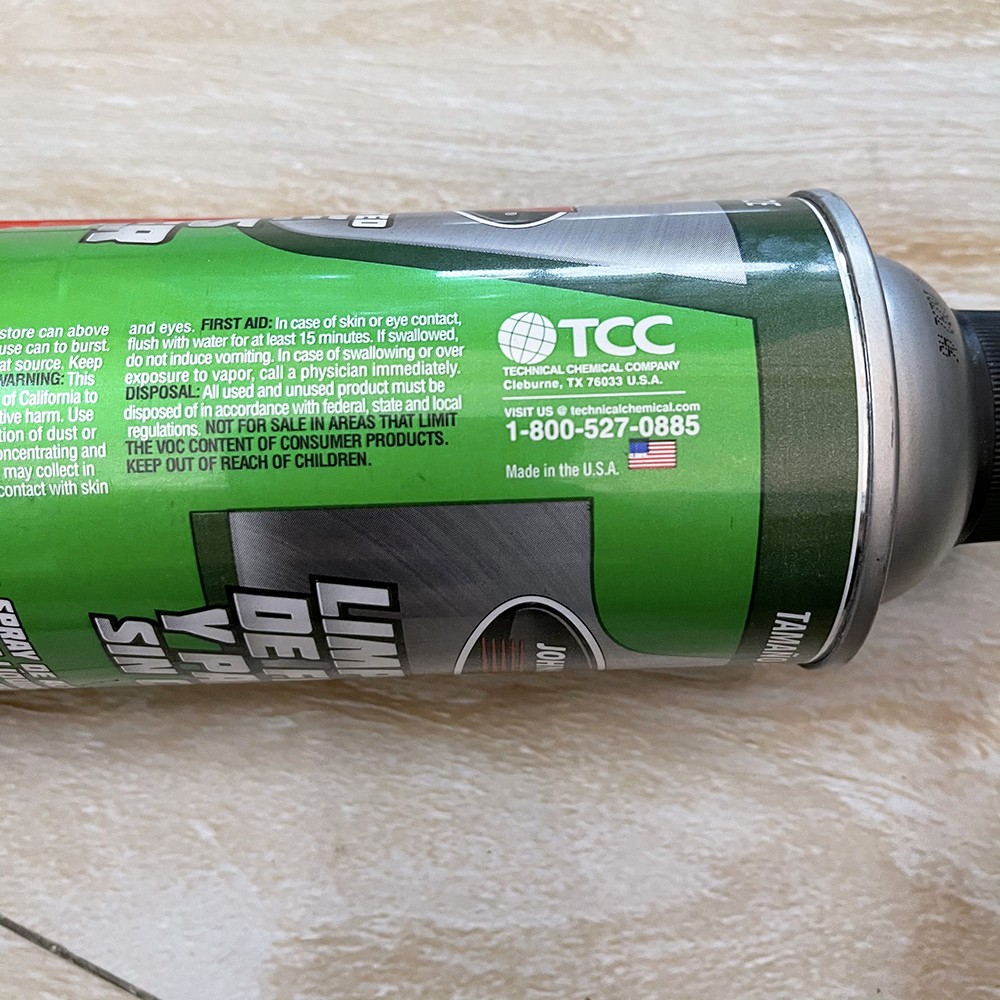 Dung Dịch Tẩy Rửa Phanh Thắng Xe Johnsen Brake Cleaner 397g