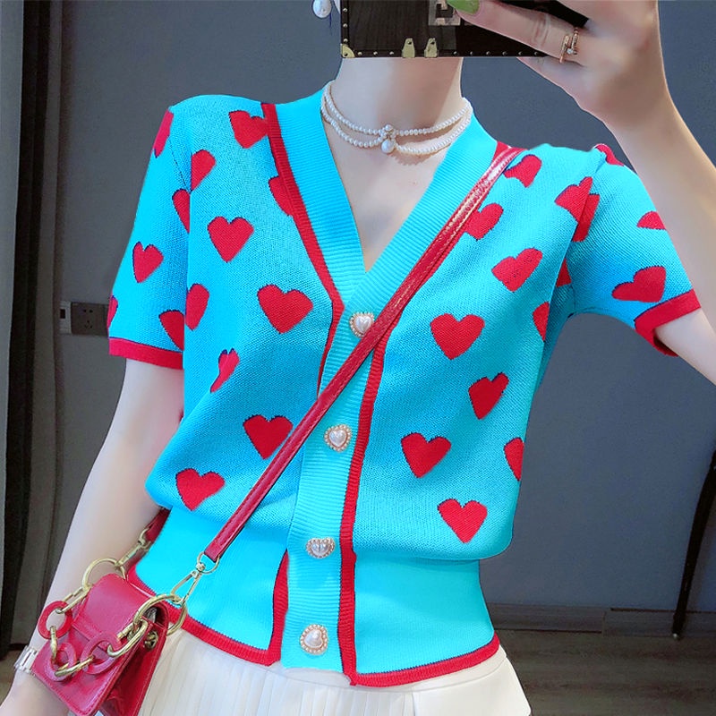 Đầm tay ngắn cổ chữ V thời trang mùa hè 20 dành cho nữ | BigBuy360 - bigbuy360.vn