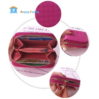 【Có bỏ sỉ 】Ví bóp nữ mini đan