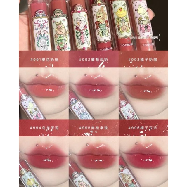 (SẴN) Son tint bóng Toorune Magic Garden