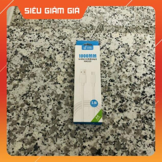 Dây sạc Hao 1m chân Micro