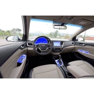 HYUNDAI ACCENT 2017-2021: Film PPF dán full bộ nội thất - AUTO6- chống xước, che phủ các vết xước cũ hiệu quả