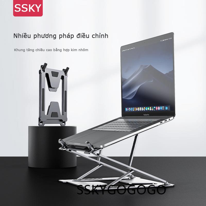 SSKY,sẵn hàng,giá đỡ máy tính bảng,giá đỡ máy tính xách tay,túi đựng đồ miễn phí,toàn bộ thiết kế bằng hợp kim nhôm
